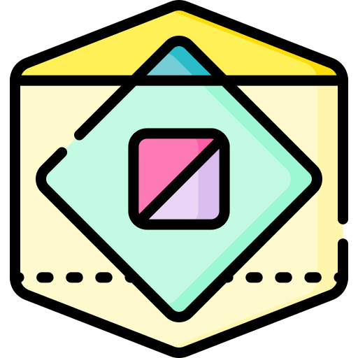 抽象的な形 Special Lineal color icon