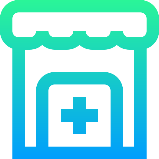Pharmacy Super Basic Straight Gradient icon