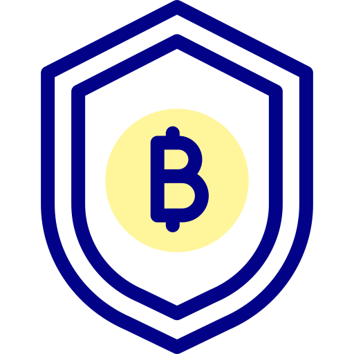 bitcoiny Detailed Mixed Lineal color ikona