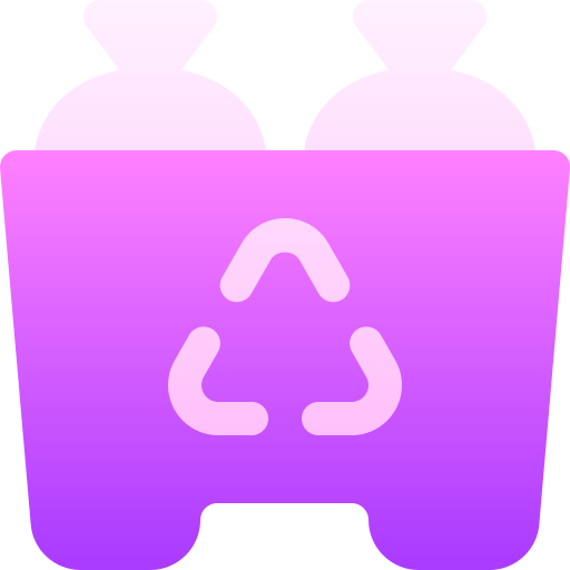spazzatura Basic Gradient Gradient icona