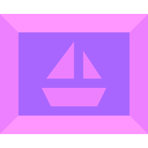 フレーム Basic Sheer Flat icon