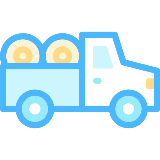 lastwagen Detailed color Lineal color icon