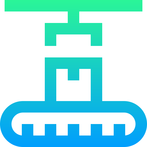 Conveyor belt Super Basic Straight Gradient icon