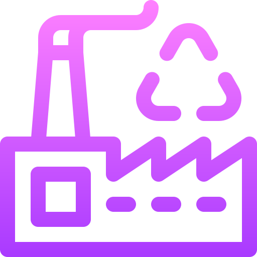 recycling Basic Gradient Lineal color icon