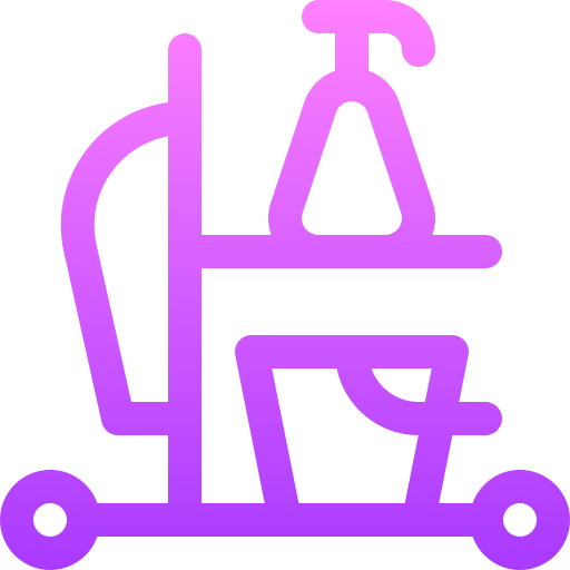 chariot de nettoyage Basic Gradient Lineal color Icône