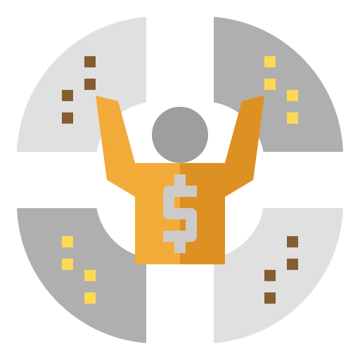 dividende Generic Flat icon