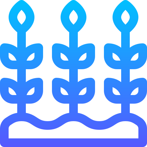 식물 Basic Gradient Lineal color icon