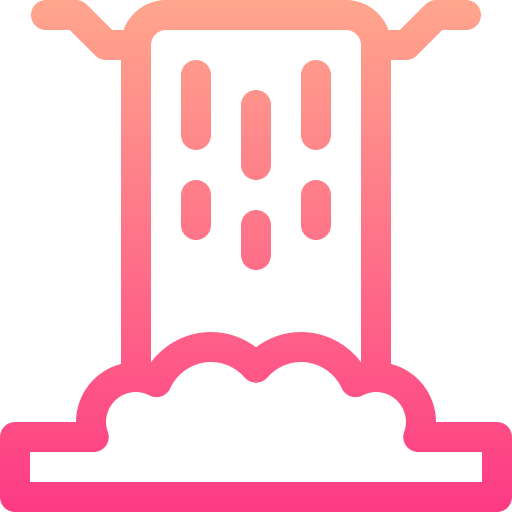 cascata Basic Gradient Lineal color icona