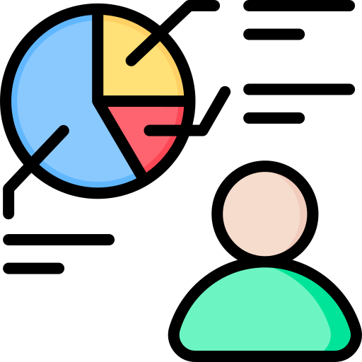 statystyka Generic Outline Color ikona