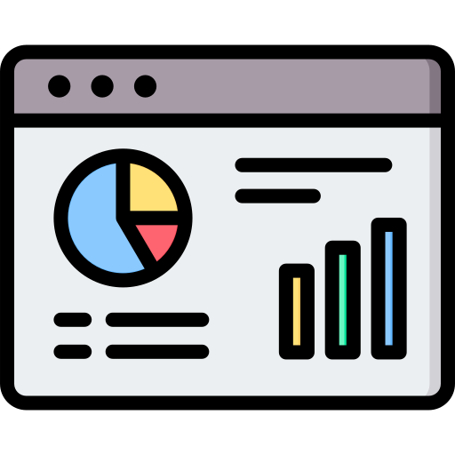 統計 Generic Outline Color icon