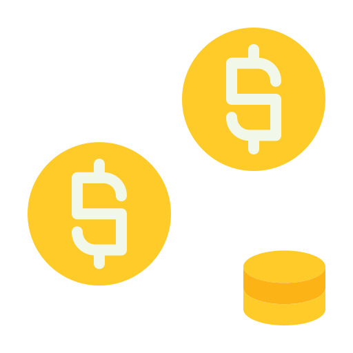 Coins Generic Flat icon