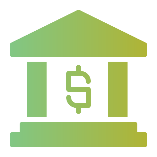 銀行 Generic Flat Gradient icon