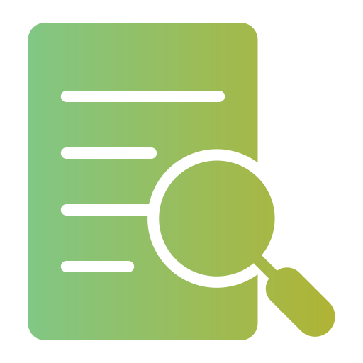 Magnifying glass Generic Flat Gradient icon