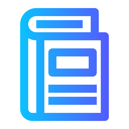 Book Generic Gradient icon