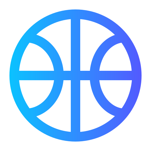 basketbal Generic Gradient icoon