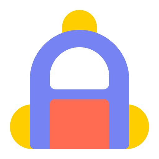 School bag Generic Flat icon