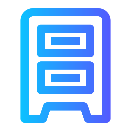 Drawer Generic Gradient icon