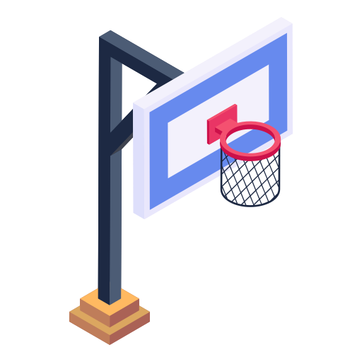 obręcz do koszykówki Generic Isometric ikona
