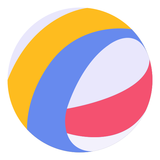 piłka plażowa Generic Isometric ikona