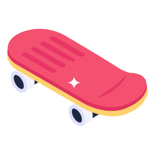 スケートボード Generic Isometric icon