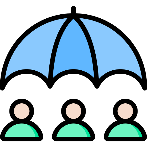 assurance familiale Generic Outline Color Icône