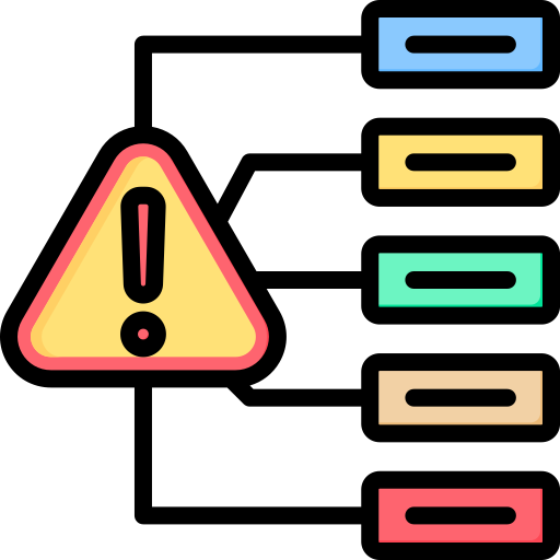 gestión de crisis Generic Outline Color icono