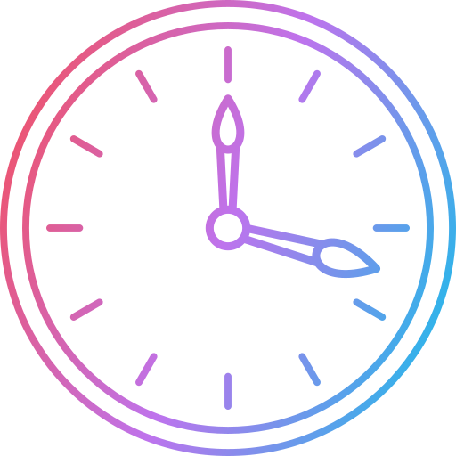 reloj Generic Gradient icono