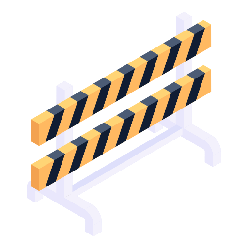 bariera Generic Isometric ikona