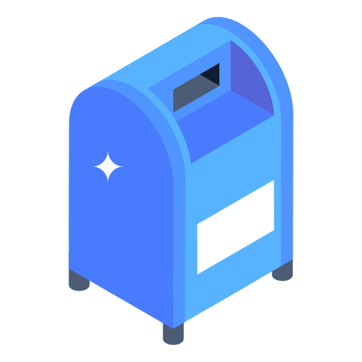 brievenbus Generic Isometric icoon