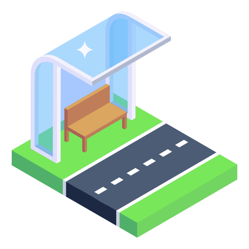 버스 정류장 Generic Isometric icon