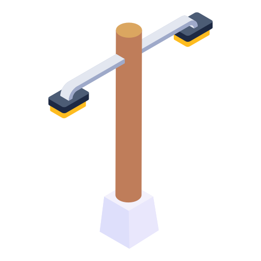 luci stradali Generic Isometric icona