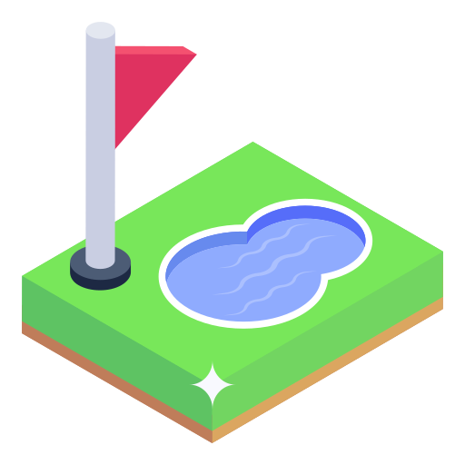 piscina Generic Isometric icono