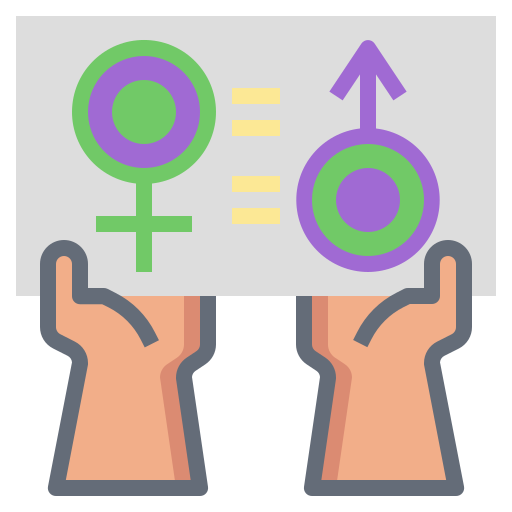 równość płci Generic Flat ikona