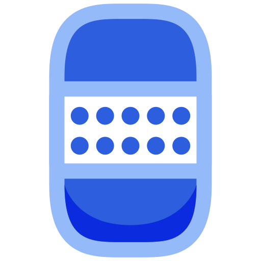 石膏 Generic Blue icon