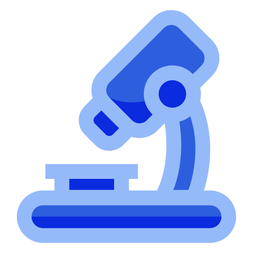 microscópio Generic Blue Ícone