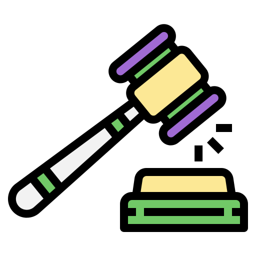 giudice Generic Outline Color icona