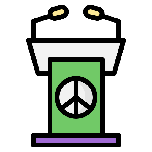 podium Generic Outline Color icon
