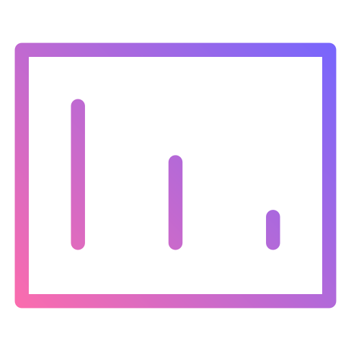 statistiques Generic Gradient Icône