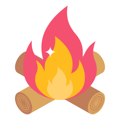 Campfire Generic Isometric icon