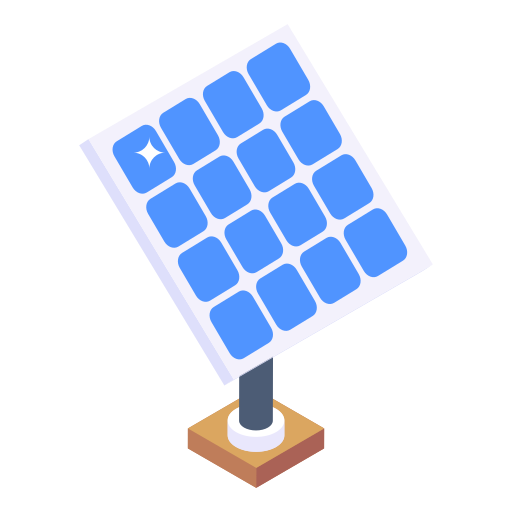 panneau solaire Generic Isometric Icône