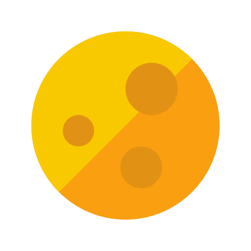 luna llena Generic Flat icono