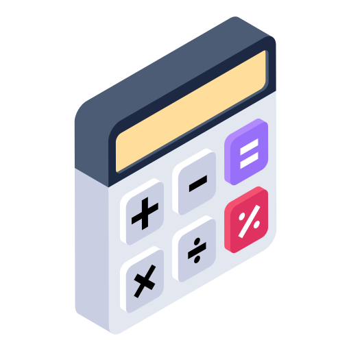 kalkulator Generic Isometric ikona