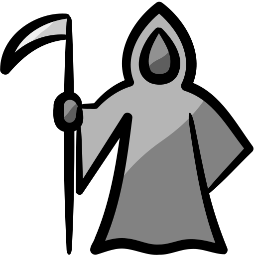 Grim reaper Generic Hand Drawn Color icon