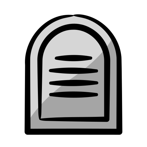 Tombstone Generic Hand Drawn Color icon
