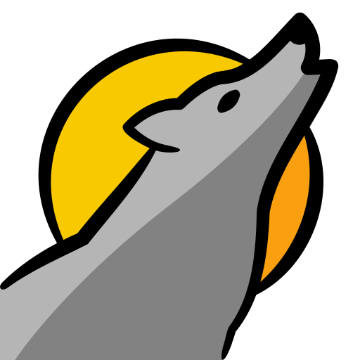 wolf Generic Hand Drawn Color icon