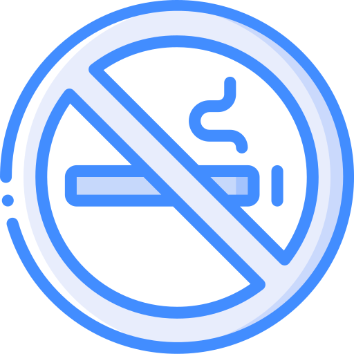 proibido fumar Basic Miscellany Blue Ícone