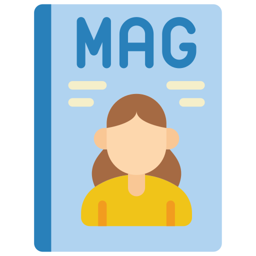 Magazine Basic Miscellany Flat icon