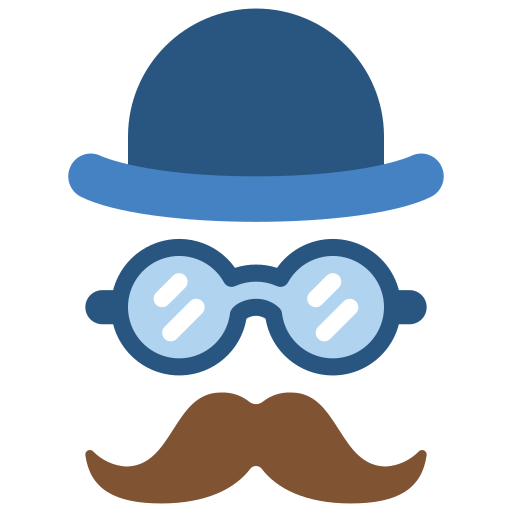 Bowler hat Basic Miscellany Flat icon