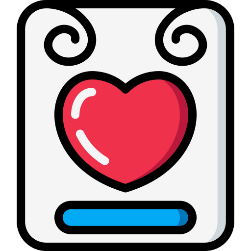 Heart Basic Miscellany Lineal Color icon