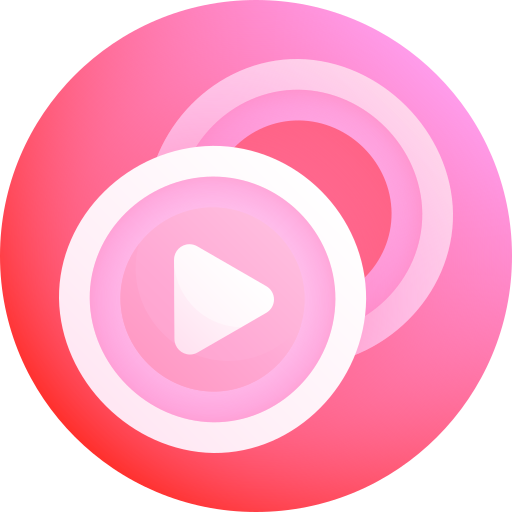 Streaming Gradient Galaxy Gradient icon